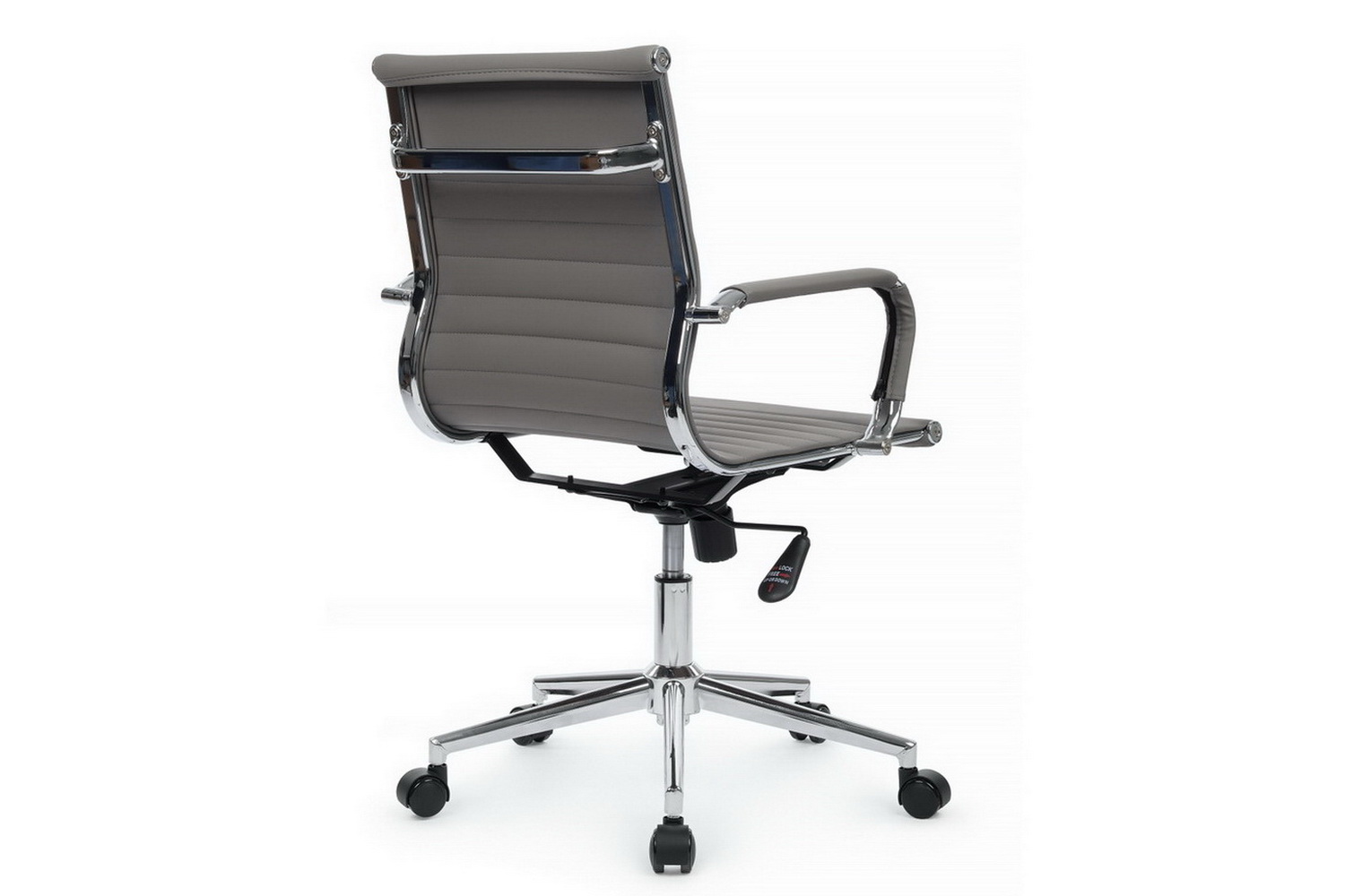 Кресло руководителя RV Chair HUGO 6002-2SE Серая экокожа  стоимость