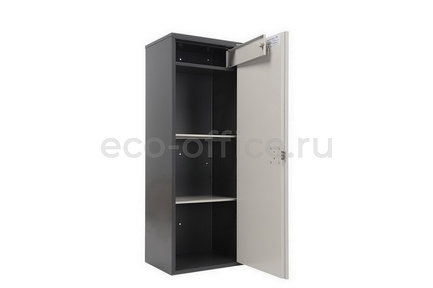 Шкаф бухгалтерский AIKO SL-125T Графит (RAL 7024) / Светло-серый (RAL 7038)  стоимость