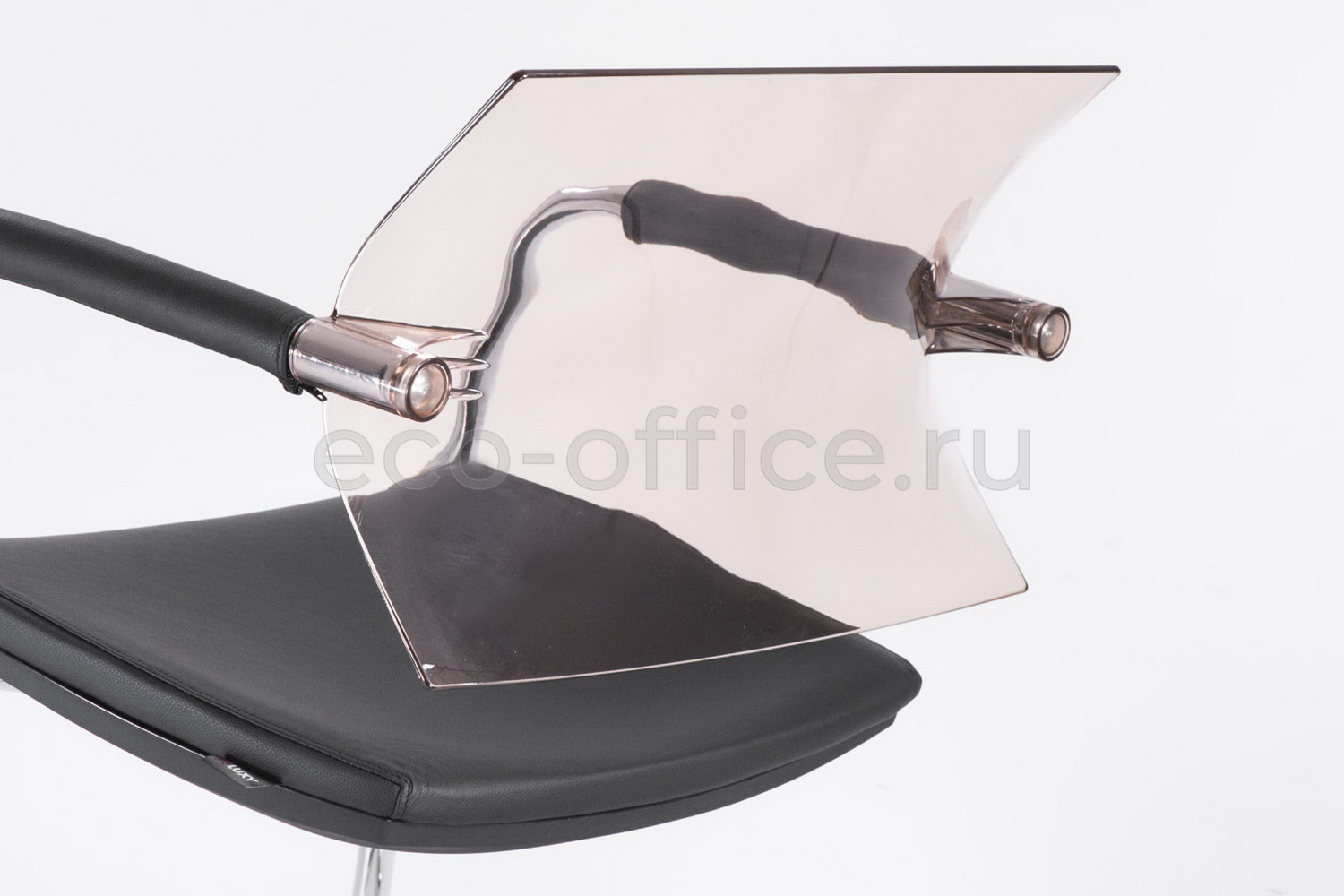 Конференц-кресло Luxy AIRE JR Чёрная кожа  стоимость