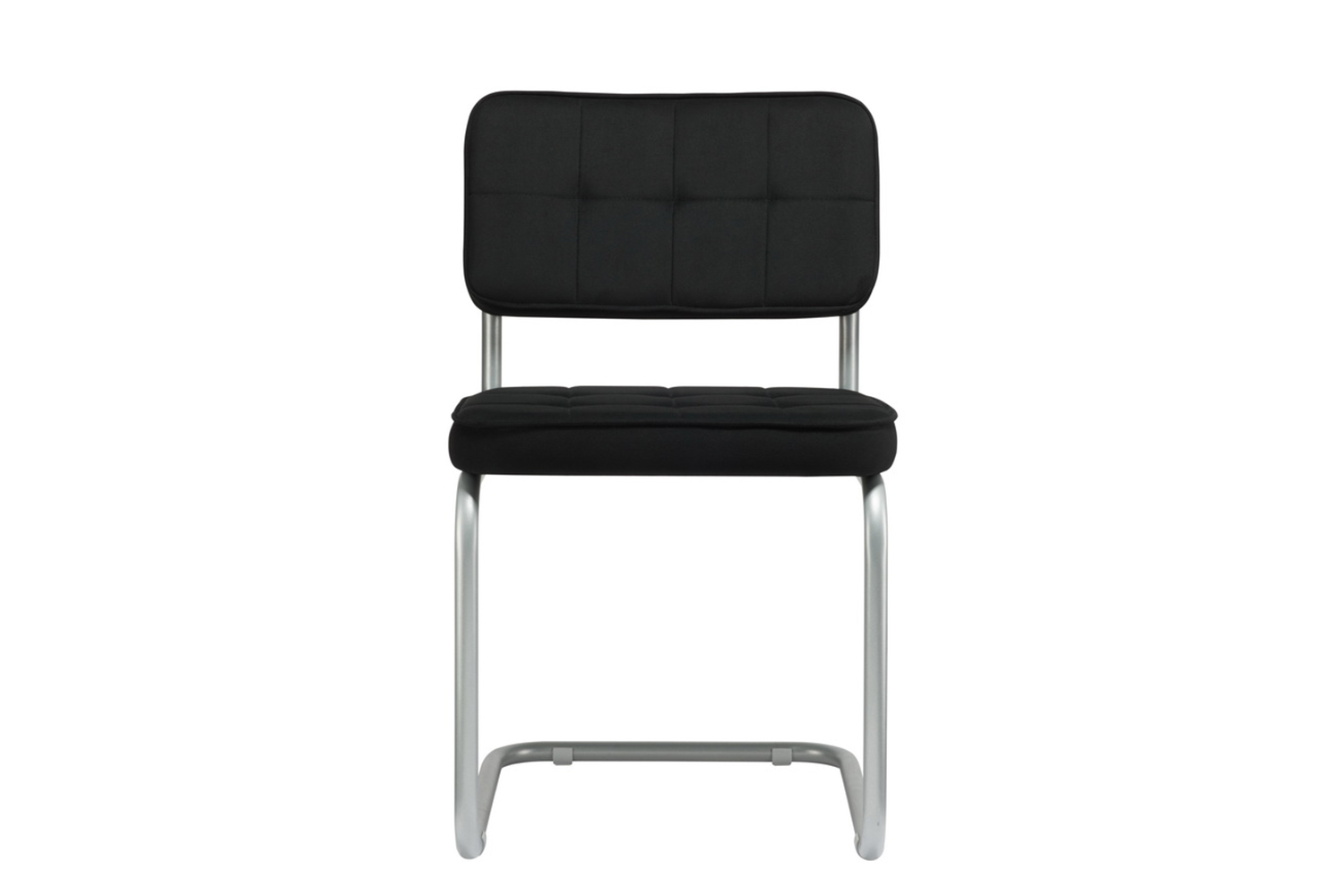 комплект конференц-кресел eco-chair colombo comfort clm-05 чёрный велюр / серый металл фото