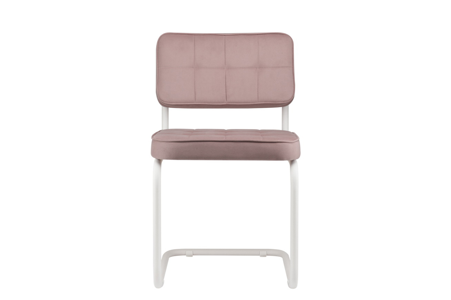 комплект конференц-кресел eco-chair colombo comfort clm-05 розовый велюр / белый металл фото