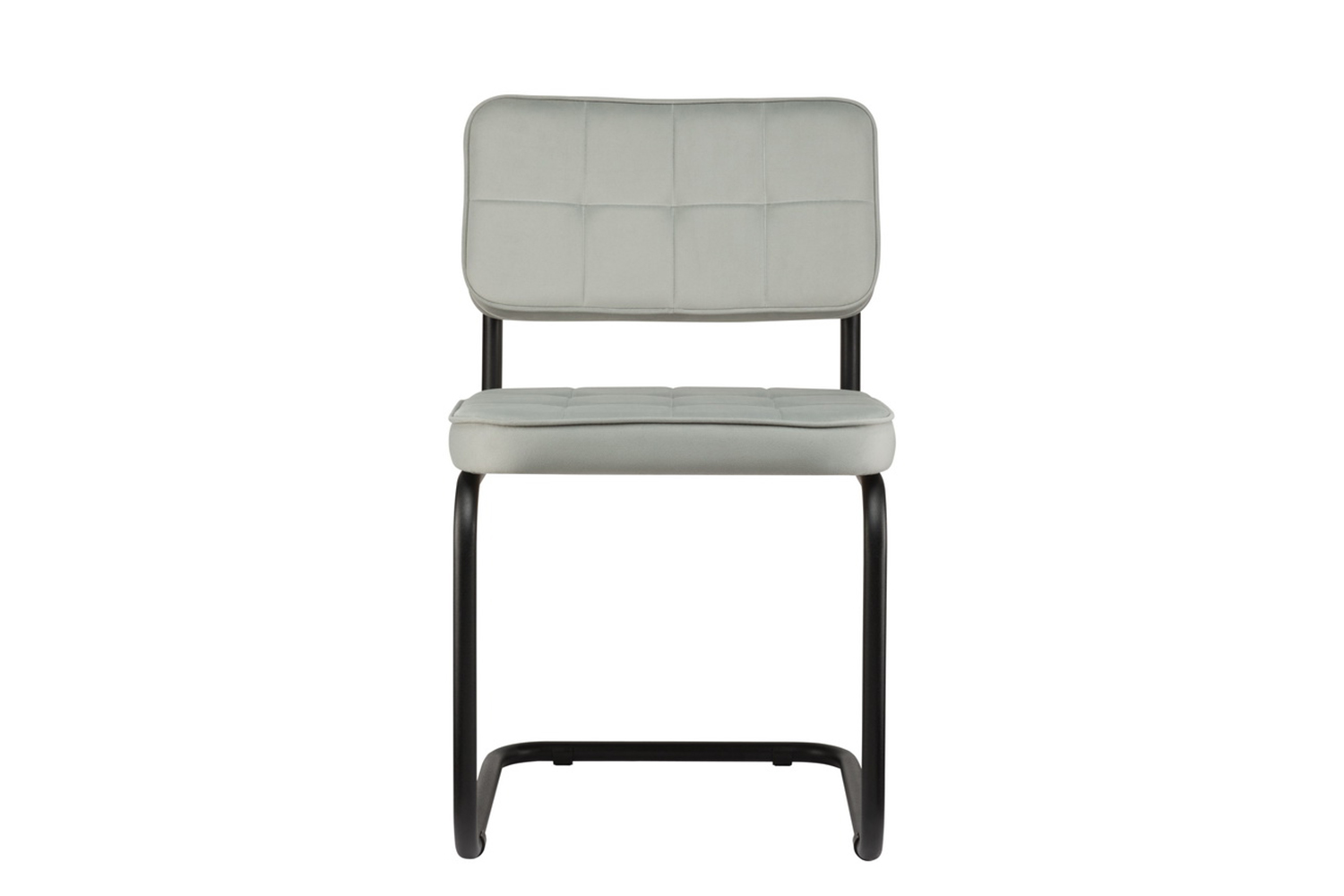 комплект конференц-кресел eco-chair colombo comfort clm-05 серый велюр / чёрный металл фото