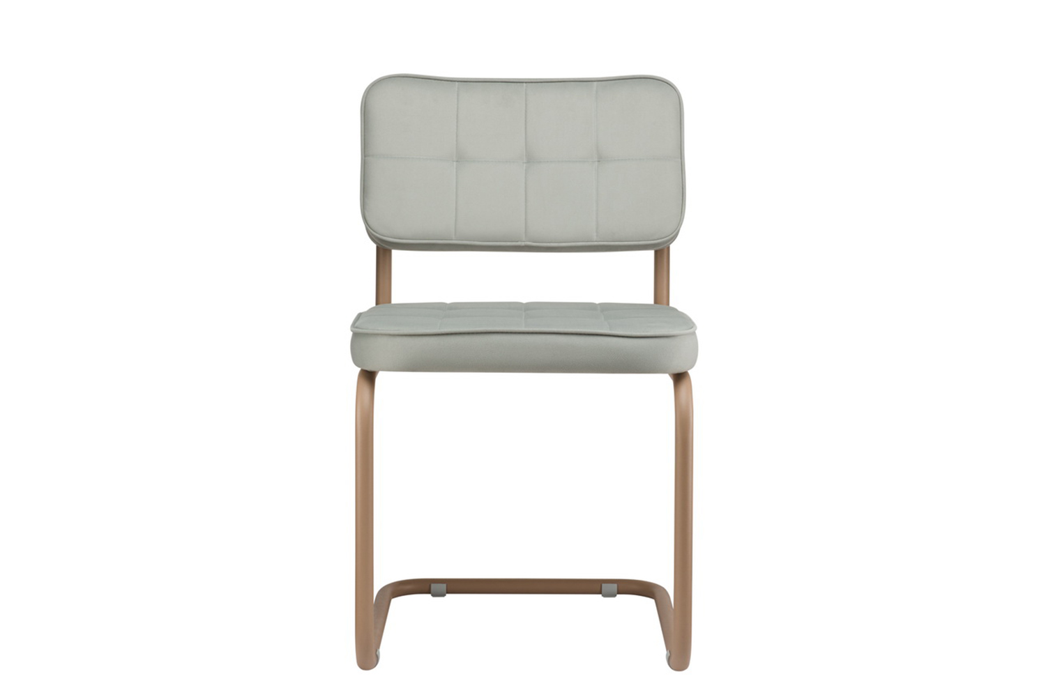 комплект конференц-кресел eco-chair colombo comfort clm-05 серый велюр / капучино металл фото