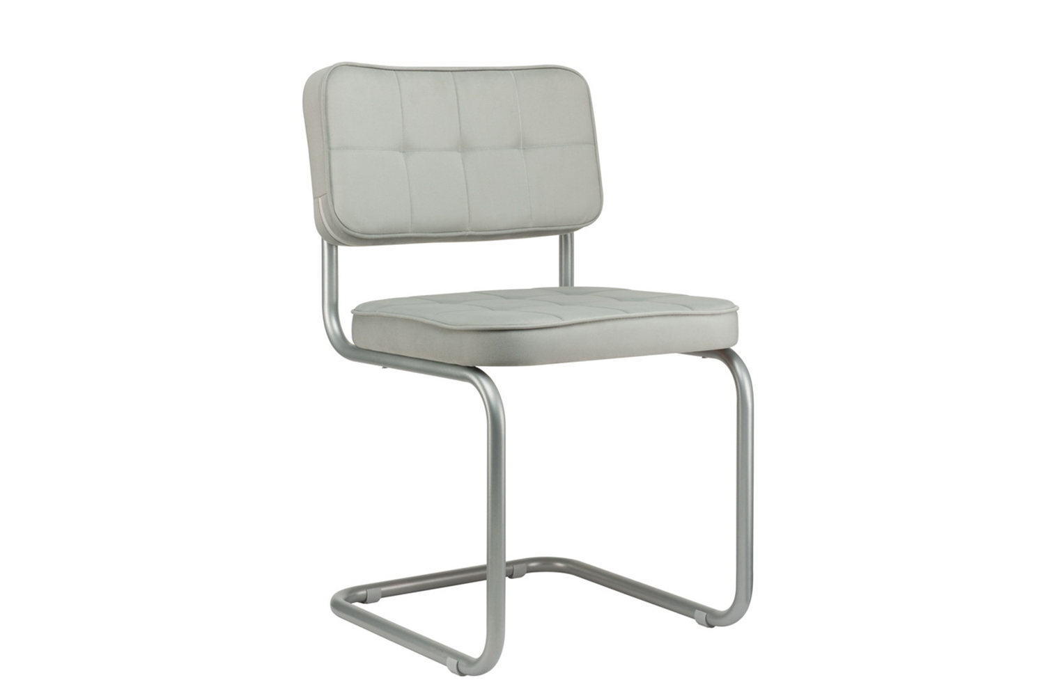 комплект конференц-кресел eco-chair colombo comfort clm-05 серый велюр / серый металл фото