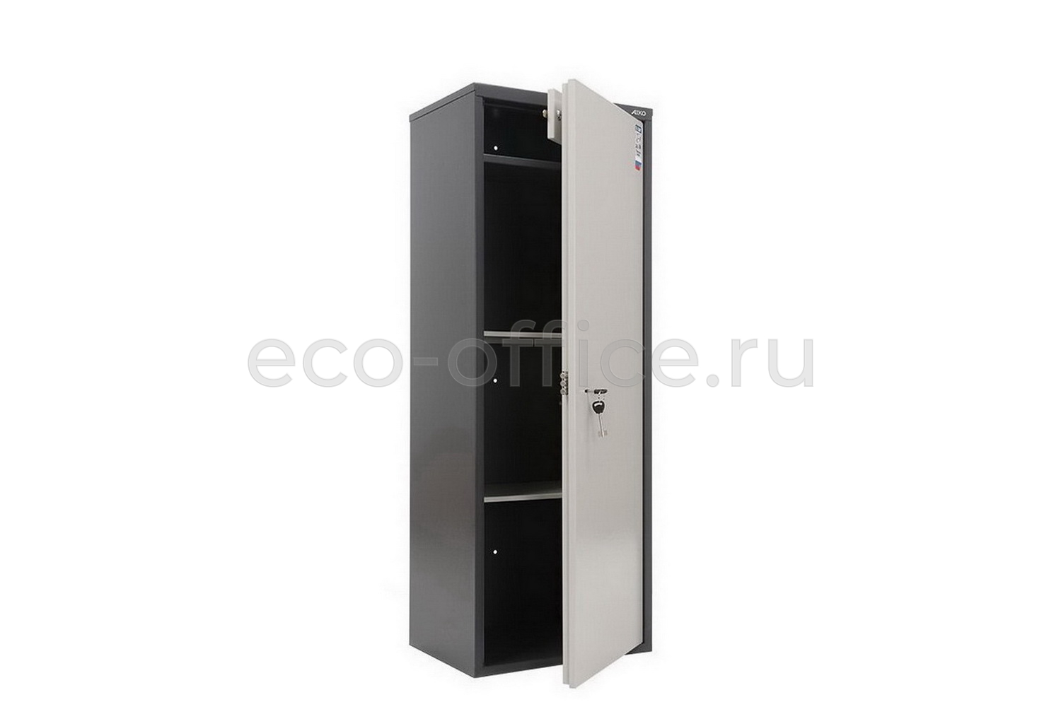 Шкаф бухгалтерский AIKO SL-125T Графит (RAL 7024) / Светло-серый (RAL 7038)  стоимость