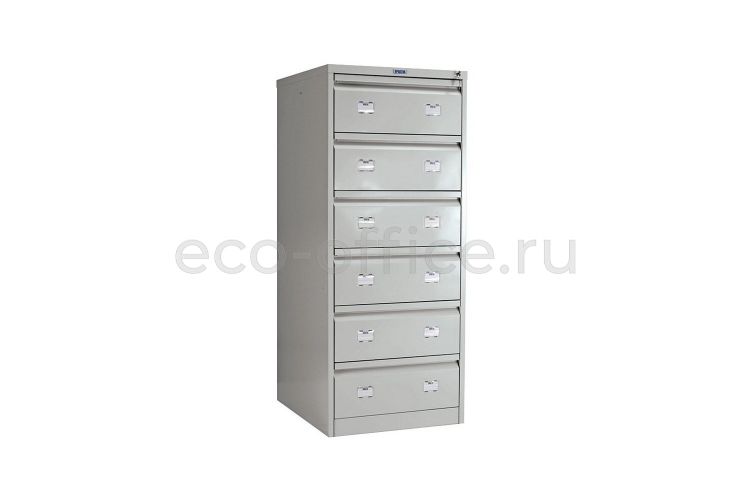 Шкаф картотека ПРАКТИК AFC-06C Серый RAL 7038  стоимость