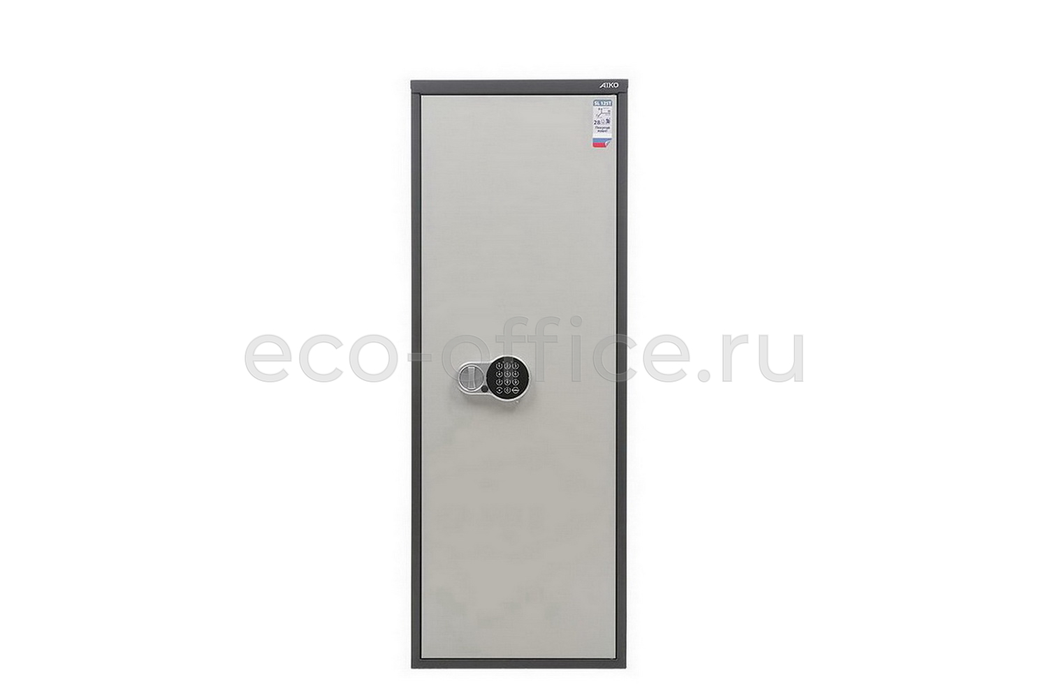 Шкаф бухгалтерский AIKO SL-125T EL Графит (RAL 7024) / Светло-серый (RAL 7038)  стоимость