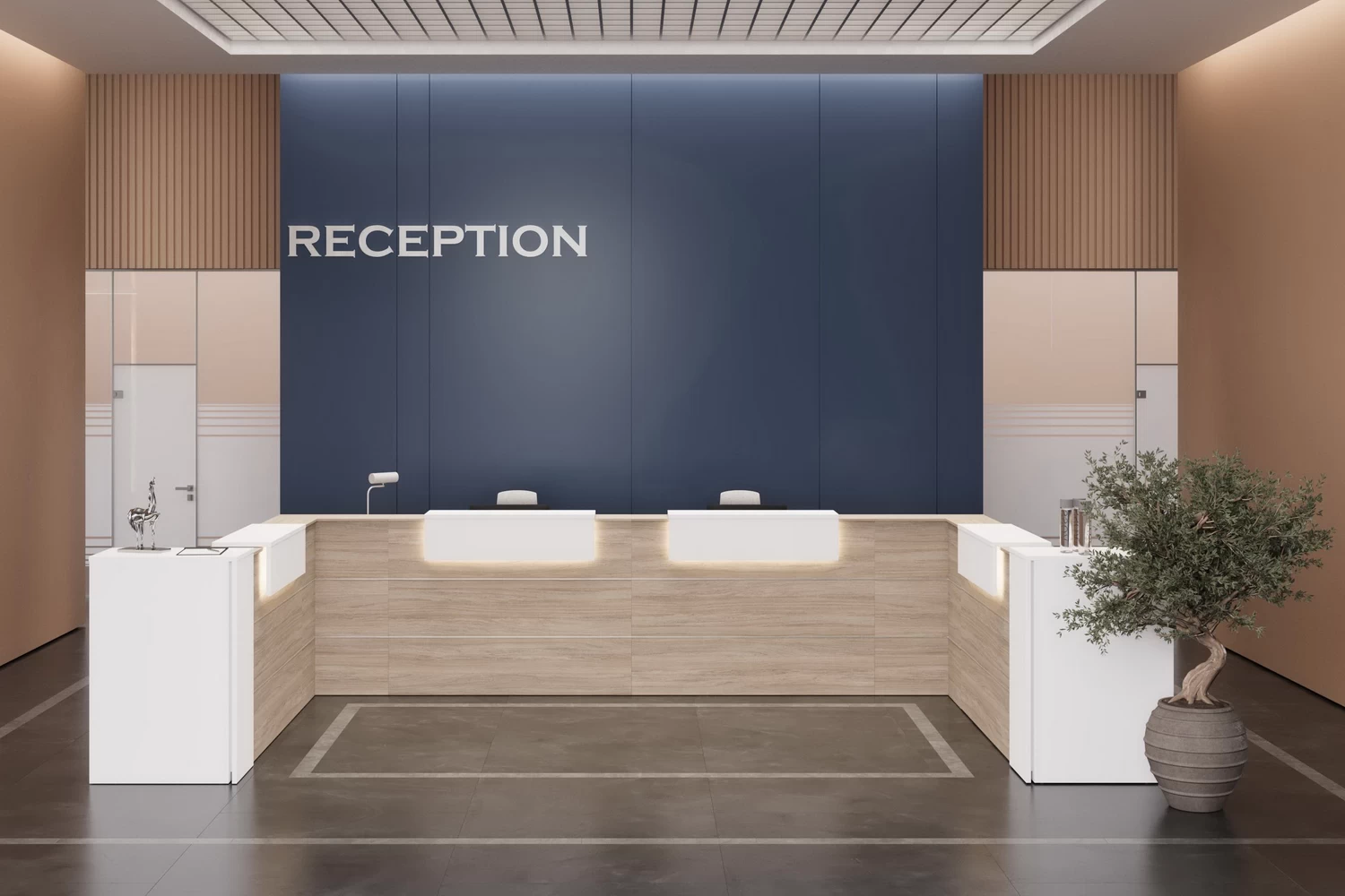 Ресепшн ONIX Дуб Аттик  стоимость