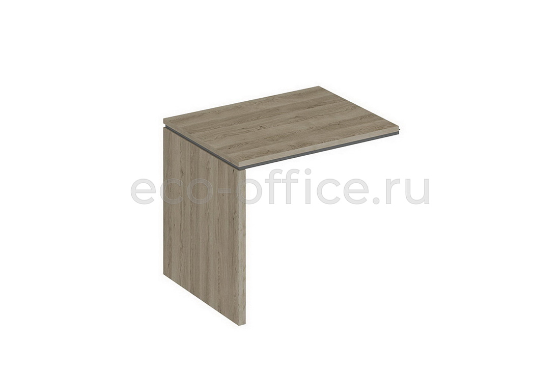 Брифинг-приставка CITY СИ 1410 Дуб Гладстоун светлый / Дуб Гладстоун светлый / Антрацит   стоимость