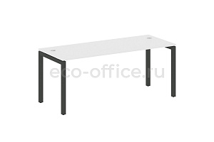 Стол письменный METAL SYSTEM QUATTRO 5x5 50БП.СП-5 Белый / Антрацит металл фото