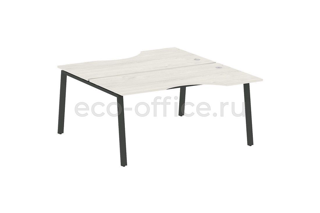 Рабочая станция криволинейная METAL SYSTEM STYLE БА.РАС-СА-2.1 Дуб Наварра / Антрацит металл   стоимость