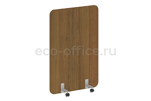Перегородка на металлических опорах, на роликах R-LINE DP.R-100-150 Орех Гварнери фото