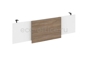 Царга для стола руководителя L1780 ONIX WOOD DIRECT O.M-CSR-5 Белый Бриллиант / Дуб Аризона / Антрацит металл фото