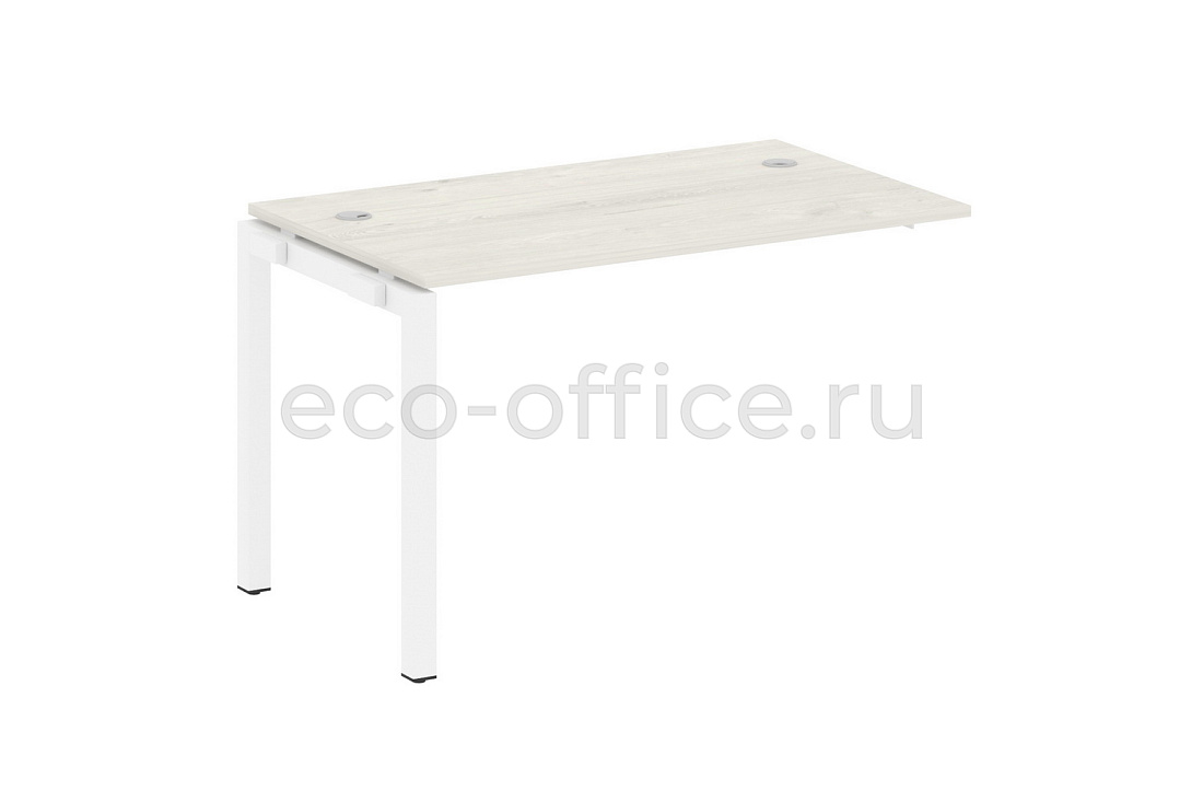 Проходной наборный элемент METAL SYSTEM QUATTRO 5x5 50БП.ПРС-СП-1.2 Дуб Наварра / Белый металл купить в Москве