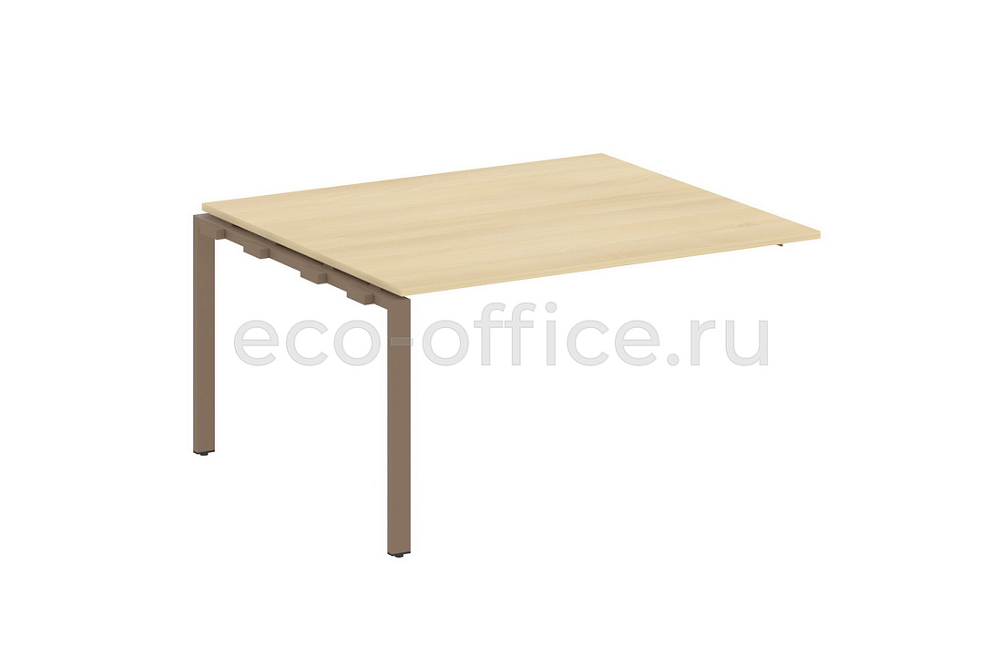 Проходной наборный элемент переговорного стола METAL SYSTEM STYLE БП.ППРГ-3 Акация Лорка / Мокко металл  стоимость