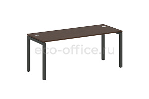 Стол письменный METAL SYSTEM QUATTRO 5x5 50БП.СП-5 Венге Цаво / Антрацит металл фото