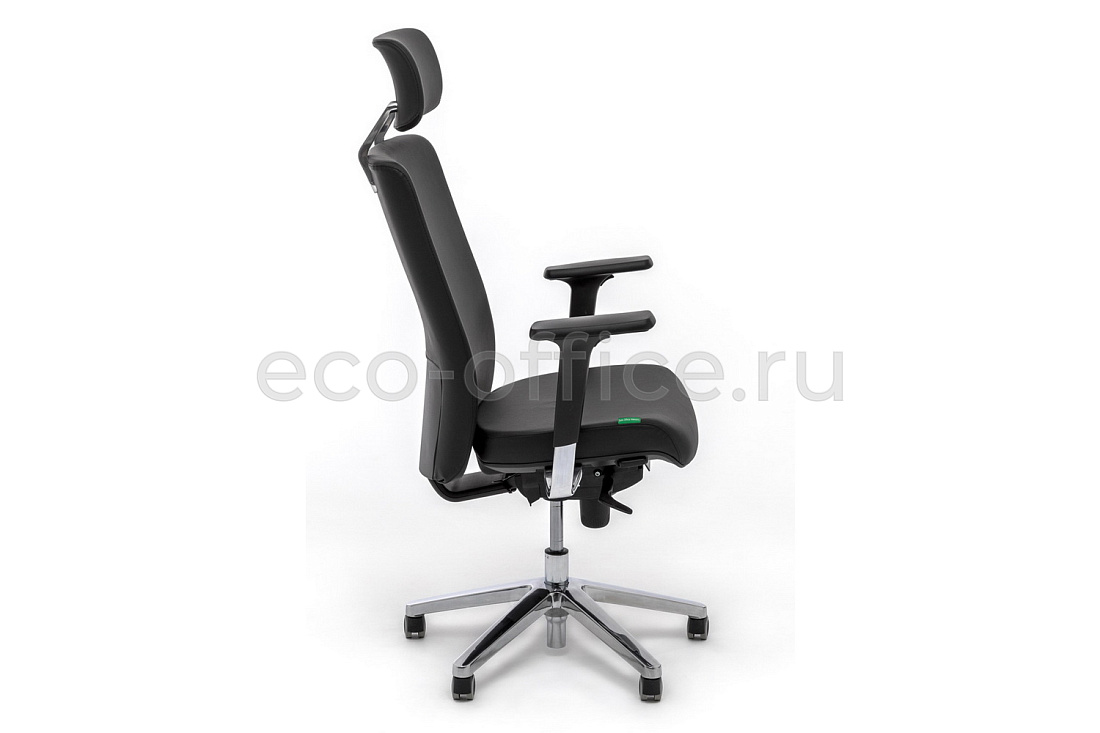 Кресло руководителя Profoffice RONAN S Чёрная кожа  стоимость