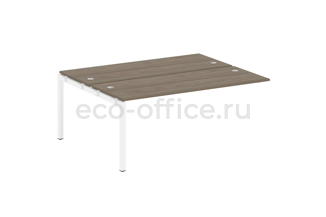 Проходной наборный элемент METAL SYSTEM QUATTRO 5x5 50БП.ПРС-СП-2.5 Вяз Благородный / Белый металл купить в Москве
