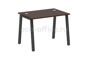 Стол письменный METAL SYSTEM STYLE БА.СП-1 Венге Цаво / Антрацит металл фото