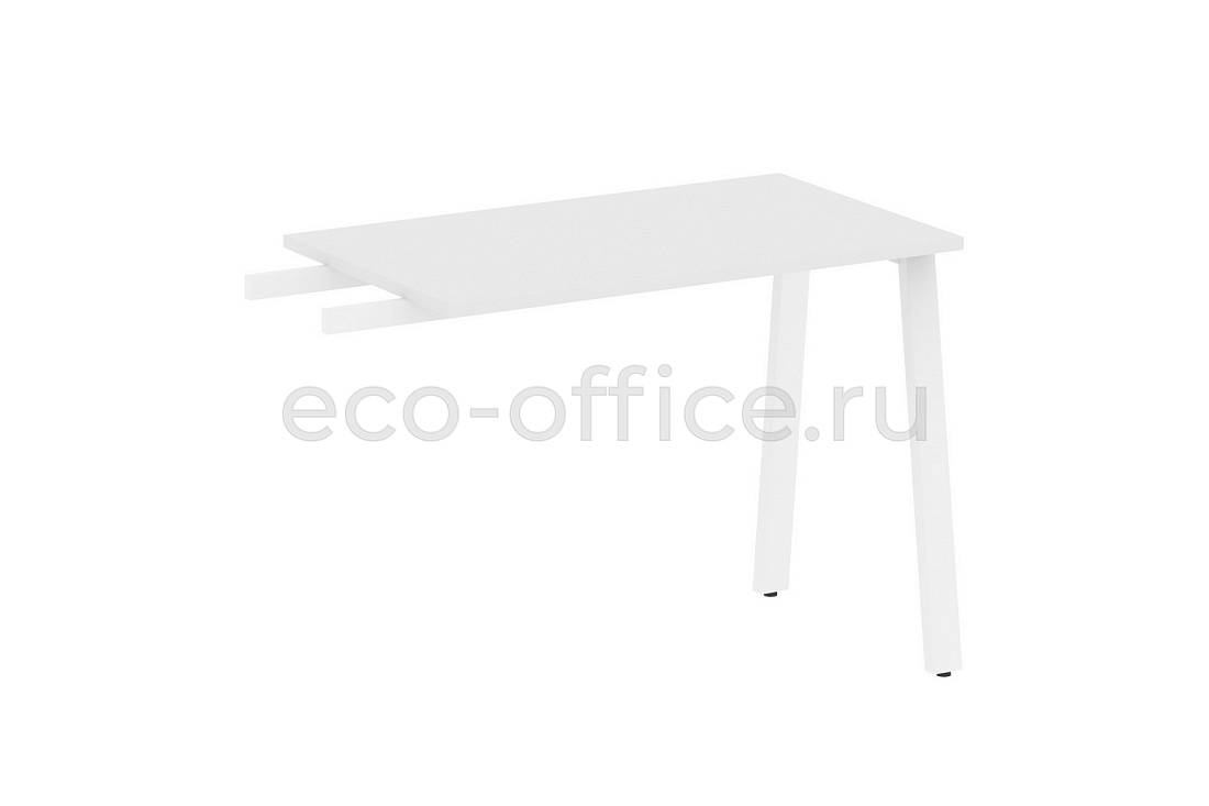 Приставной элемент на А-образном м/к METAL SYSTEM STYLE БА.ПР-3 Белый / Белый металл  стоимость