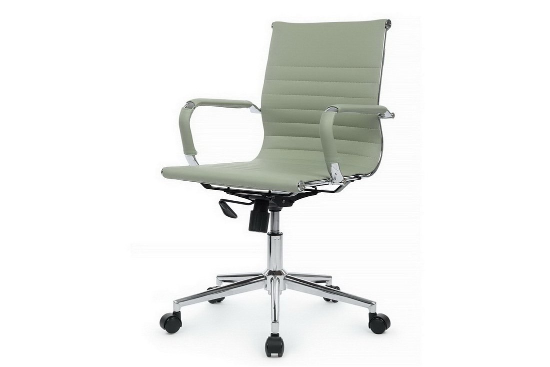 Кресло руководителя RV Chair HUGO 6002-2SE Зелёная экокожа  стоимость