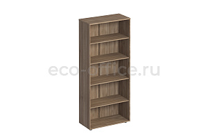 Стеллаж высокий широкий КОМФОРТ К.429 Дуб Шамони Тёмный фото