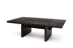 Стол для переговоров LAGO 105 1102 FE/SC BLACK Дуб Ферро фото