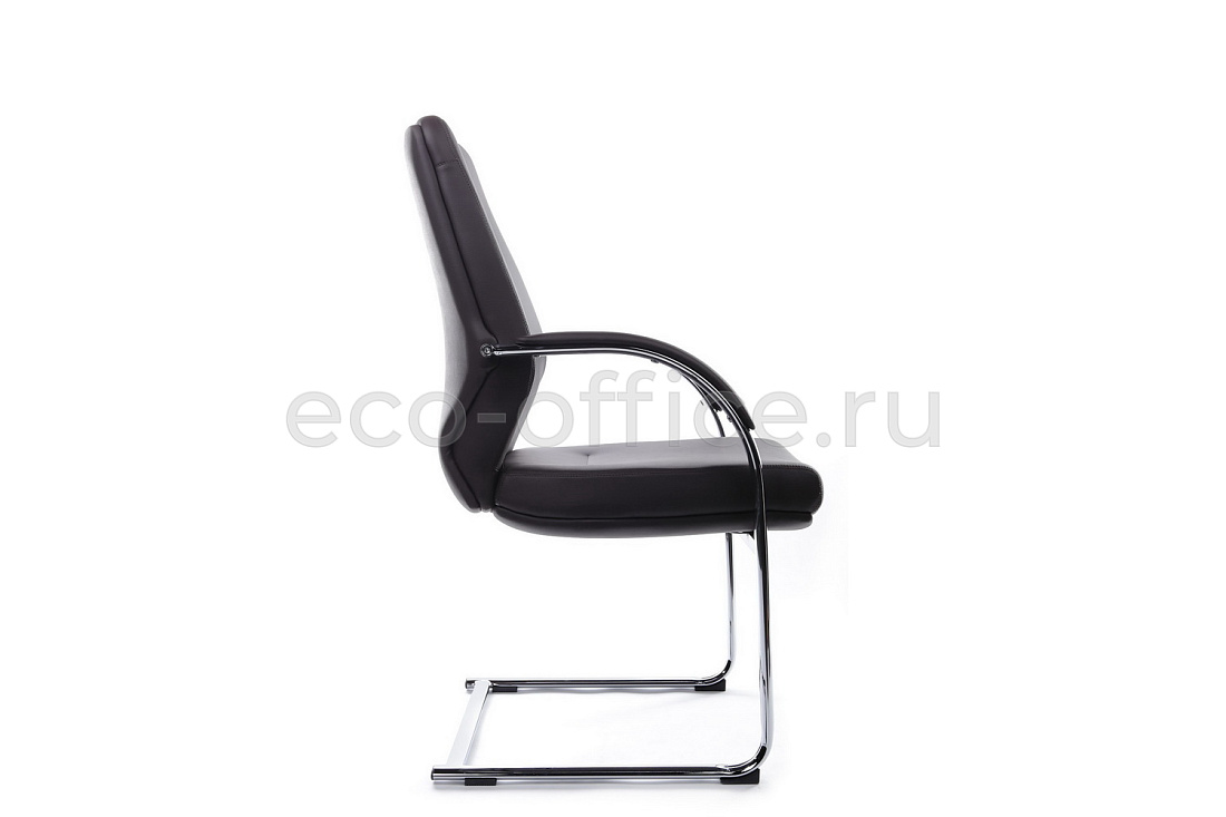 Конференц-кресло RV Design ALONZO-CF C1711 Тёмно-коричневая кожа  стоимость