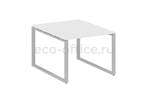 Стол переговорный (1 столешница) METAL SYSTEM STYLE БО.ПРГ-1.1 Белый / Серый металл фото