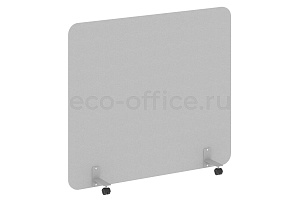 Перегородка на металлических опорах, на роликах R-LINE DP.R-160-140 Серый фото
