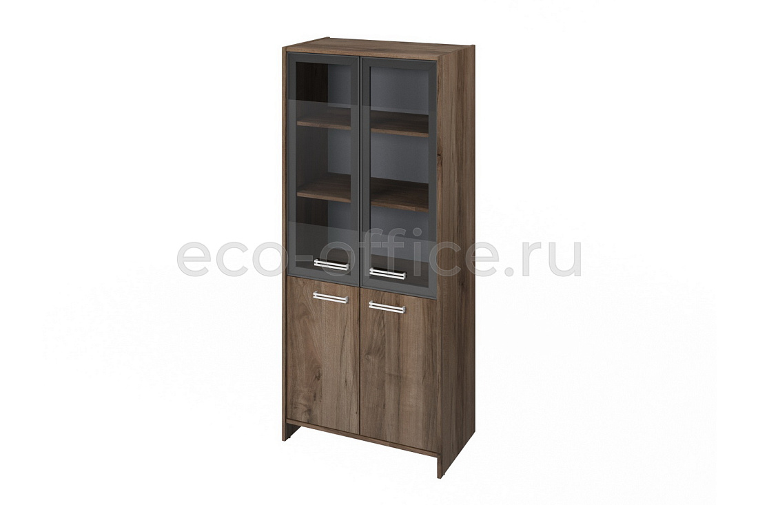 Шкаф для документов FESTUS FI-671.D Орех Пацифик Табак  стоимость