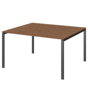 Стол переговорный на металлокаркасе Protech АМП-002.123 Орех/Антрацит фото