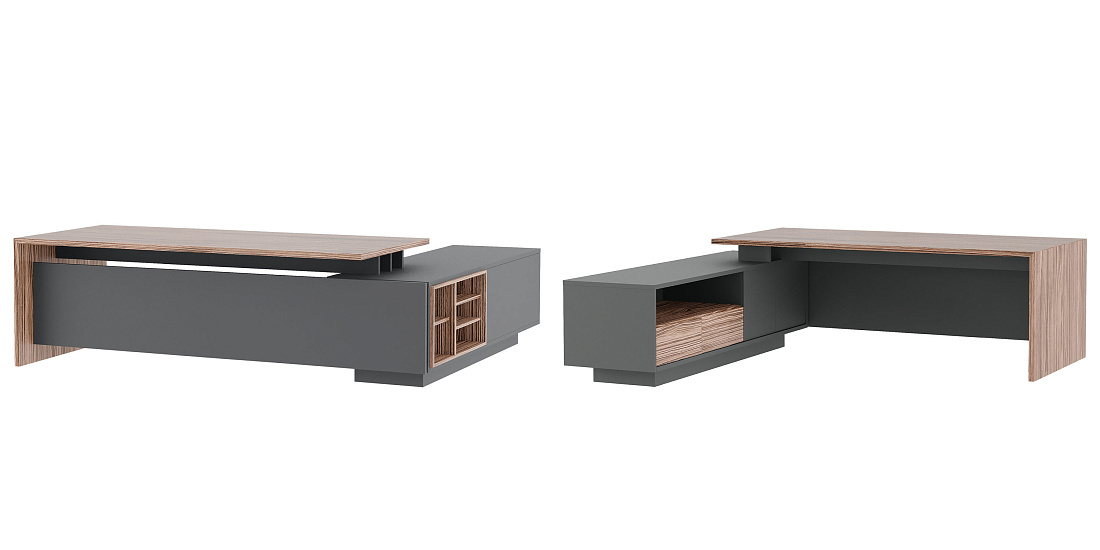 стол письменный на опорной креденции dali dli37210332l фото