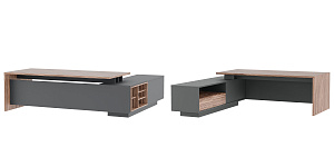 Стол письменный на опорной креденции Dali DLI37210332L фото