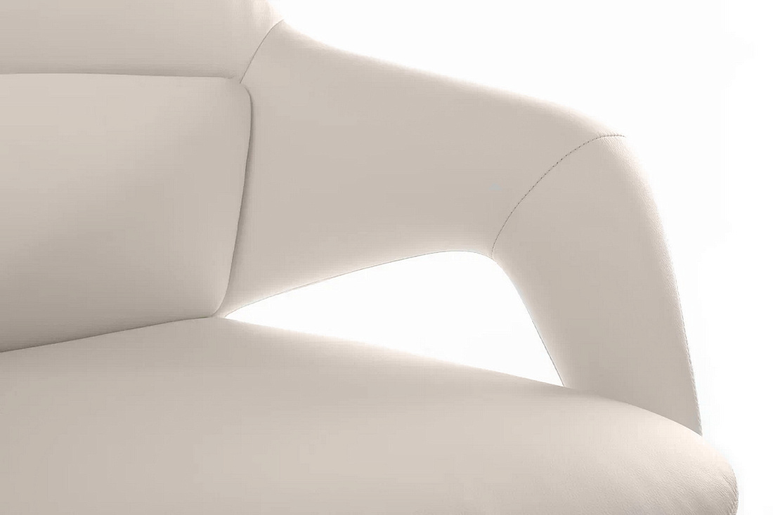 Конференц-кресло RV Design AURA-ST FK005-C Светло-бежевая кожа  стоимость