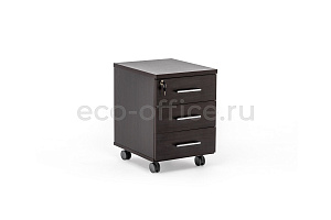Тумба подкатная 3 ящика FE/RO 72T002 V3V2 Венге фото
