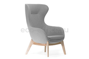 Офисное кресло Profoffice ELEGANCE WOOD Серый войлок фото