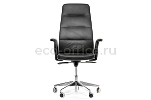 Кресло руководителя Profoffice KARL A Чёрная кожа фото