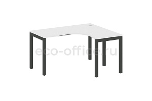 Стол криволинейный правый METAL SYSTEM QUATTRO 5x5 50БП.СА-3 Пр Белый / Антрацит металл фото