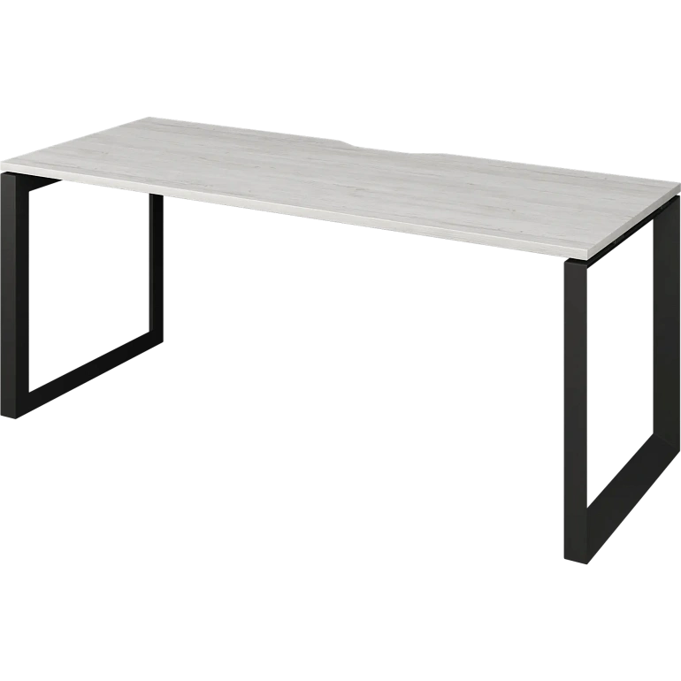 стол на металлокаркасе protech нтмп.о-160 сосна винтер/антрацит фото