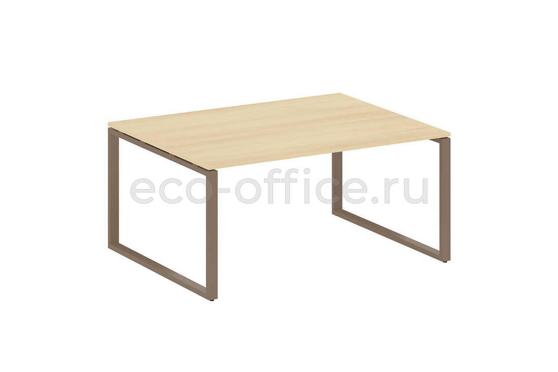 Стол переговорный (1 столешница) METAL SYSTEM STYLE БО.ПРГ-1.4 Акация Лорка / Мокко металл  стоимость