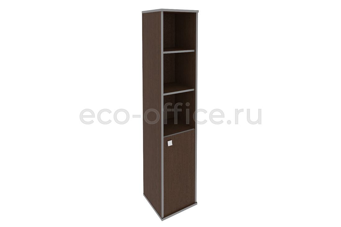 Шкаф высокий узкий правый STYLE Л.СУ-1.1 (R) Венге Цаво купить в Москве