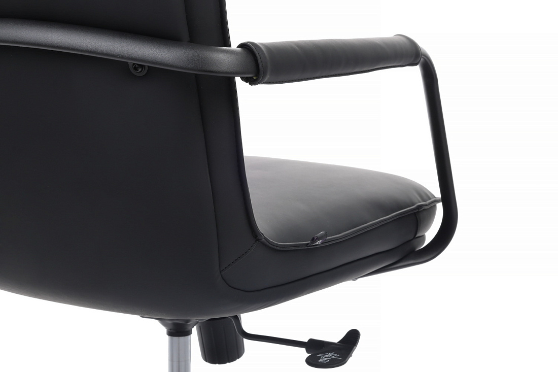 кресло руководителя rv chair tino cm-p004as чёрная экокожа фото