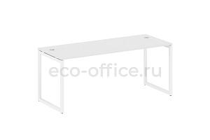 Стол письменный METAL SYSTEM QUATTRO 4x4 40БО.СП-5 Белый / Белый металл фото