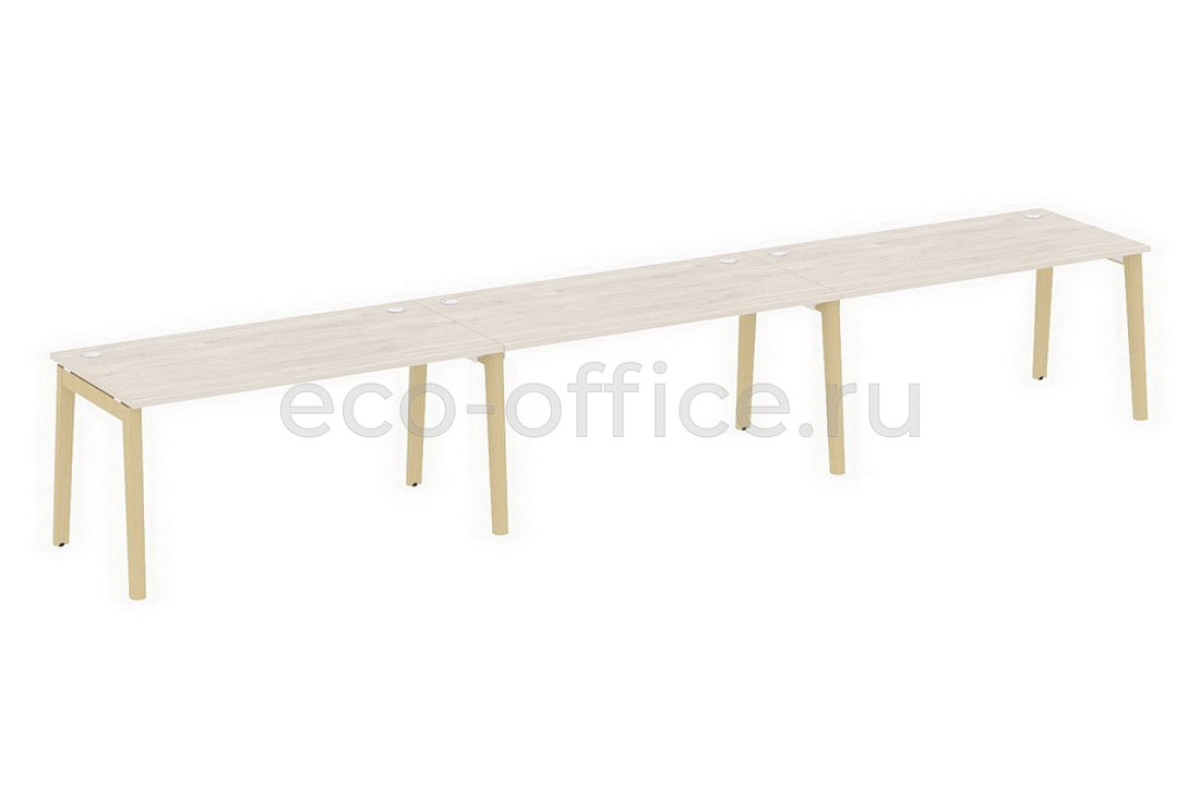 Рабочая станция на 3 рабочих места ONIX WOOD OW.RS-3.4.8 Денвер Светлый / Дуб Светлый  стоимость