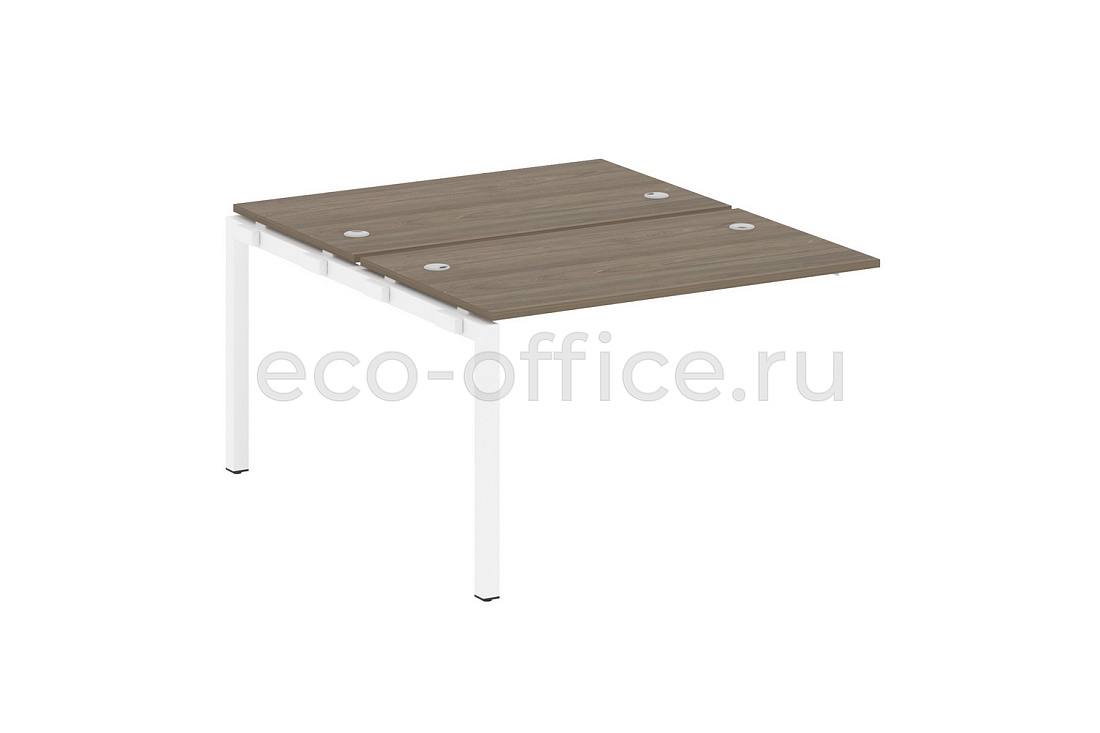 Проходной наборный элемент METAL SYSTEM QUATTRO 5x5 50БП.ПРС-СП-2.2 Вяз Благородный / Белый металл купить в Москве