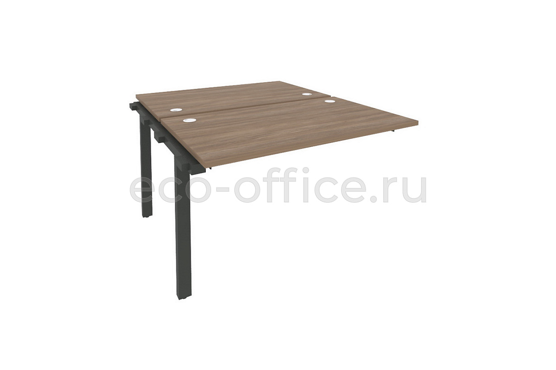 Наборный элемент рабочей станции на П-образном м/к ONIX O.M-2.NRS-2.7 Дуб Аризона / Антрацит металл   стоимость