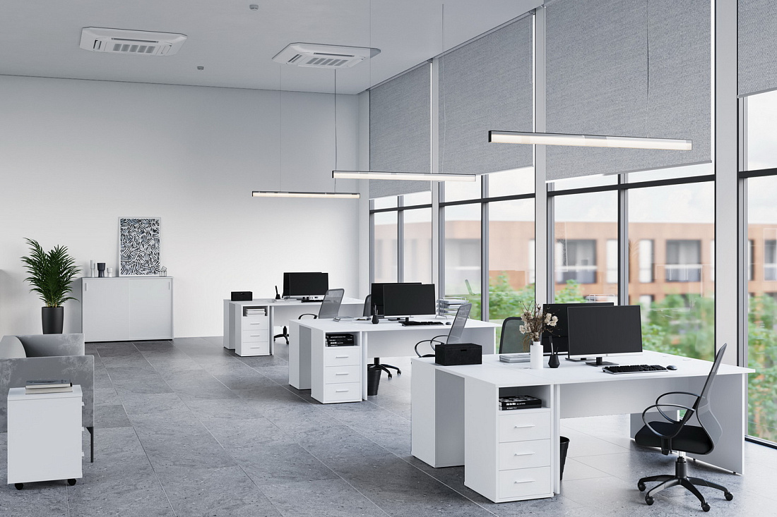 мебель для персонала trend белый фото