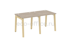 Рабочая станция на 2 рабочих места ONIX WOOD OW.RS-2.0.8 Дуб Аттик / Дуб Светлый фото