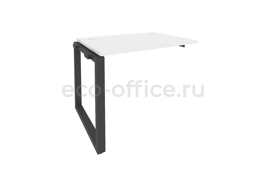 Наборный элемент рабочей станции на О-образном м/к ONIX O.MO-1.NRS-1.7 Белый Бриллиант / Антрацит металл   стоимость